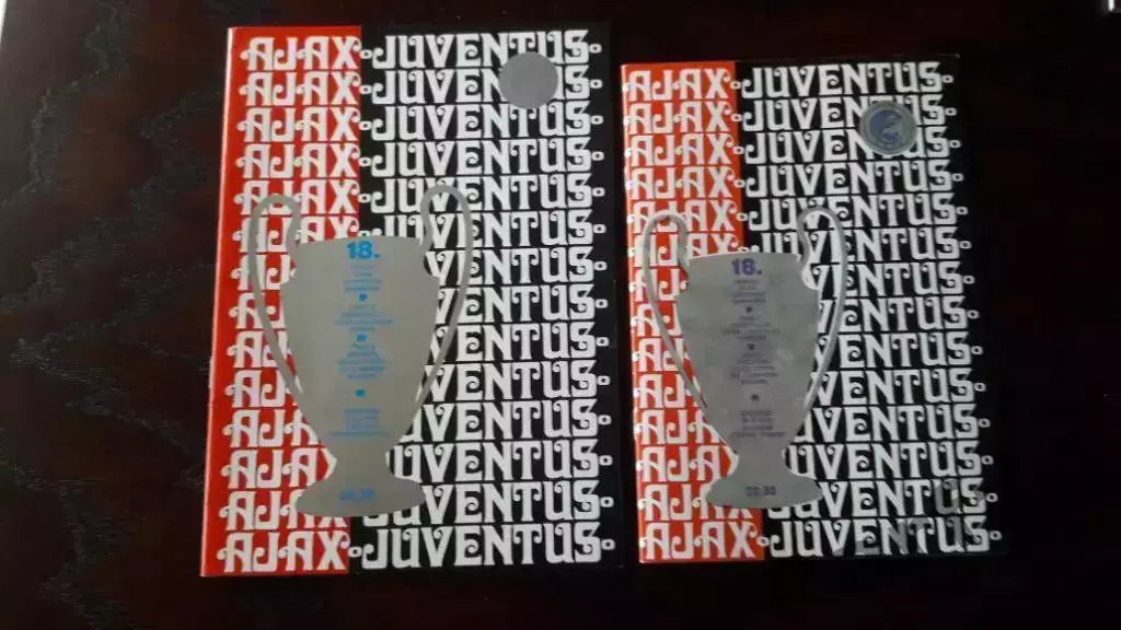 Кубок Чемпионов Финал Ювентус - Аякс 1973 Juventus - Ajax Оригинал+Репринт