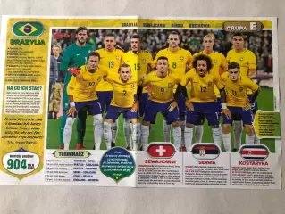 Bravo Sport Постер Бразилія/Німеччина ЧС 2018