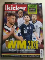 Футбол Журнал Kicker WM Чемпіонат Світу 2026 Спецвипуск