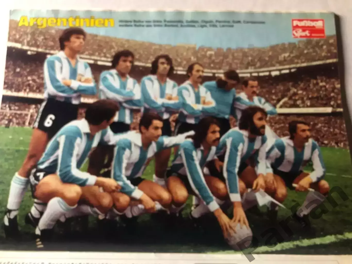 Футбол, Fusball Woche/Kicker WM Чемпіонат Світу 1978 Спецвипуск 1