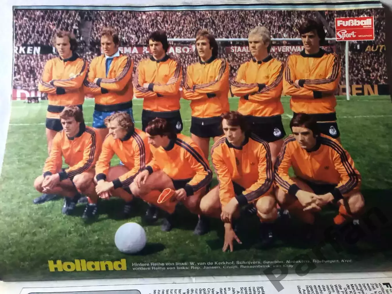 Футбол, Fusball Woche/Kicker WM Чемпіонат Світу 1978 Спецвипуск 2