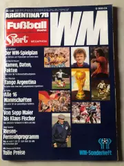 Футбол, Fusball Woche/Kicker WM Чемпіонат Світу 1978 Спецвипуск