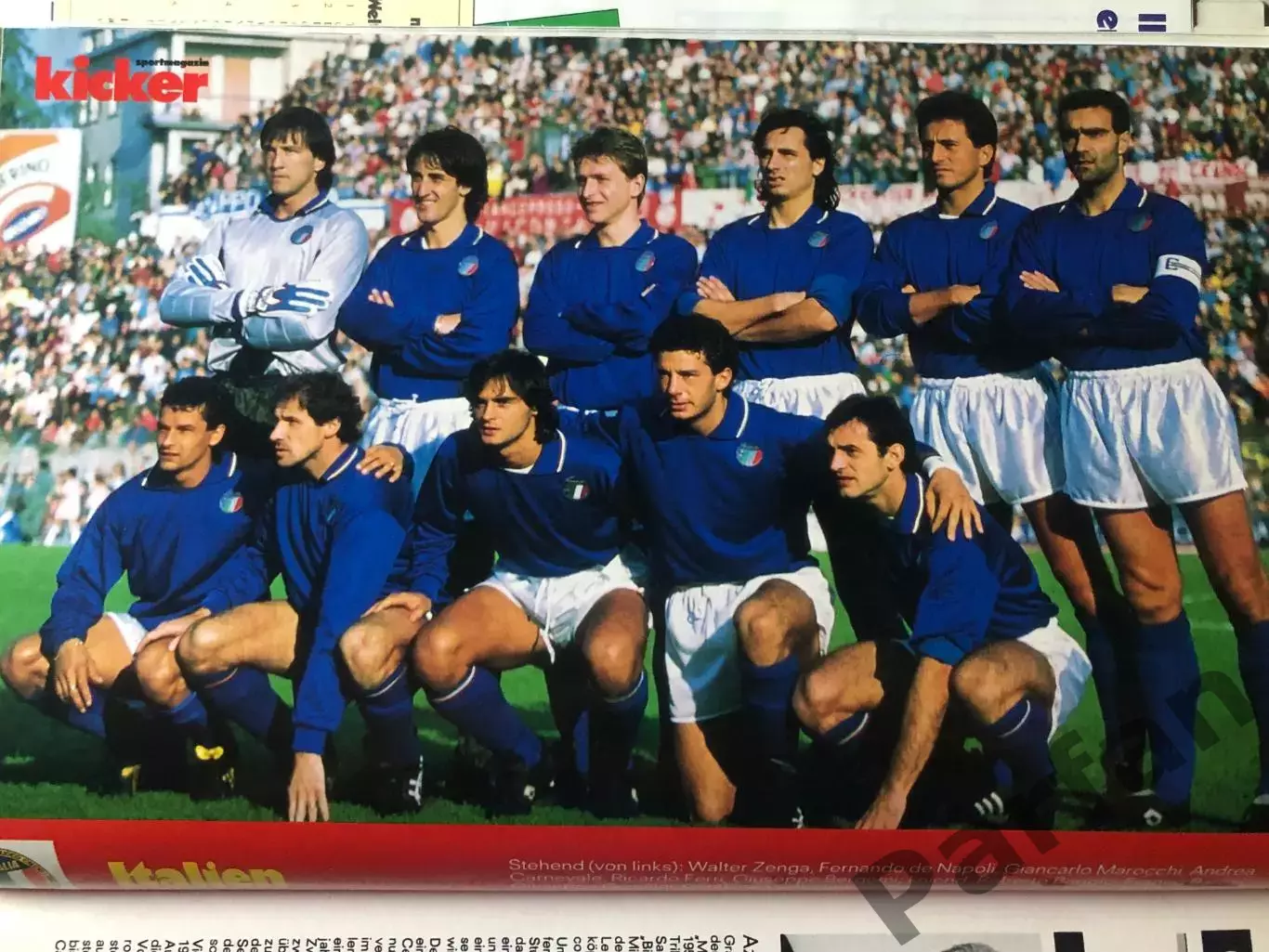 Футбол Журнал Kicker WM Чемпіонат Світу 1990 Спецвипуск 1