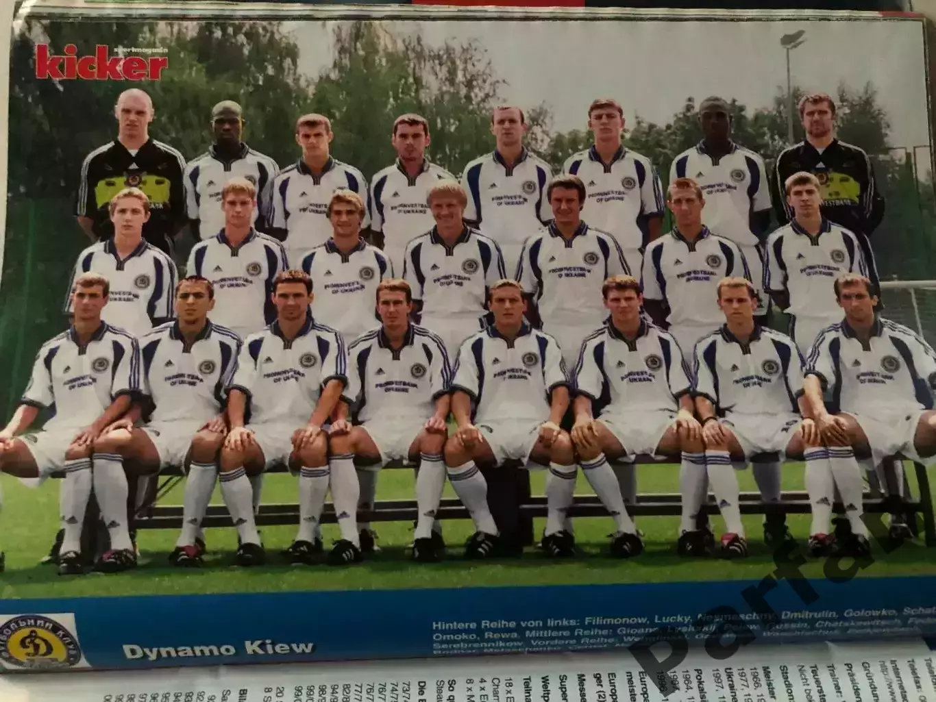 Футбол Журнал Kicker Champions league Спецвипуск 2001/02 5