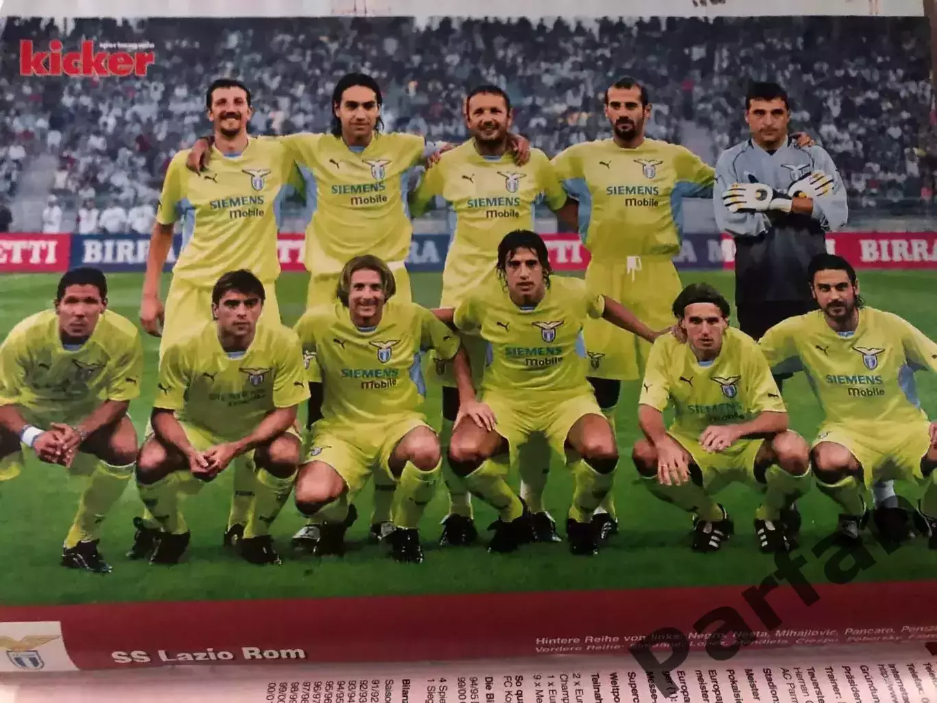 Футбол Журнал Kicker Champions league Спецвипуск 2001/02 1