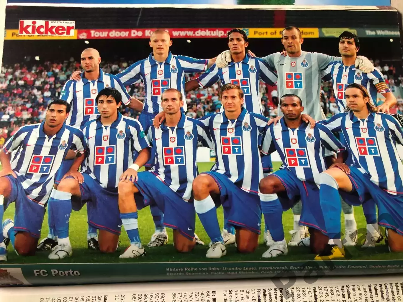 Футбол Журнал Kicker Champions league Спецвипуск 2007/08 2