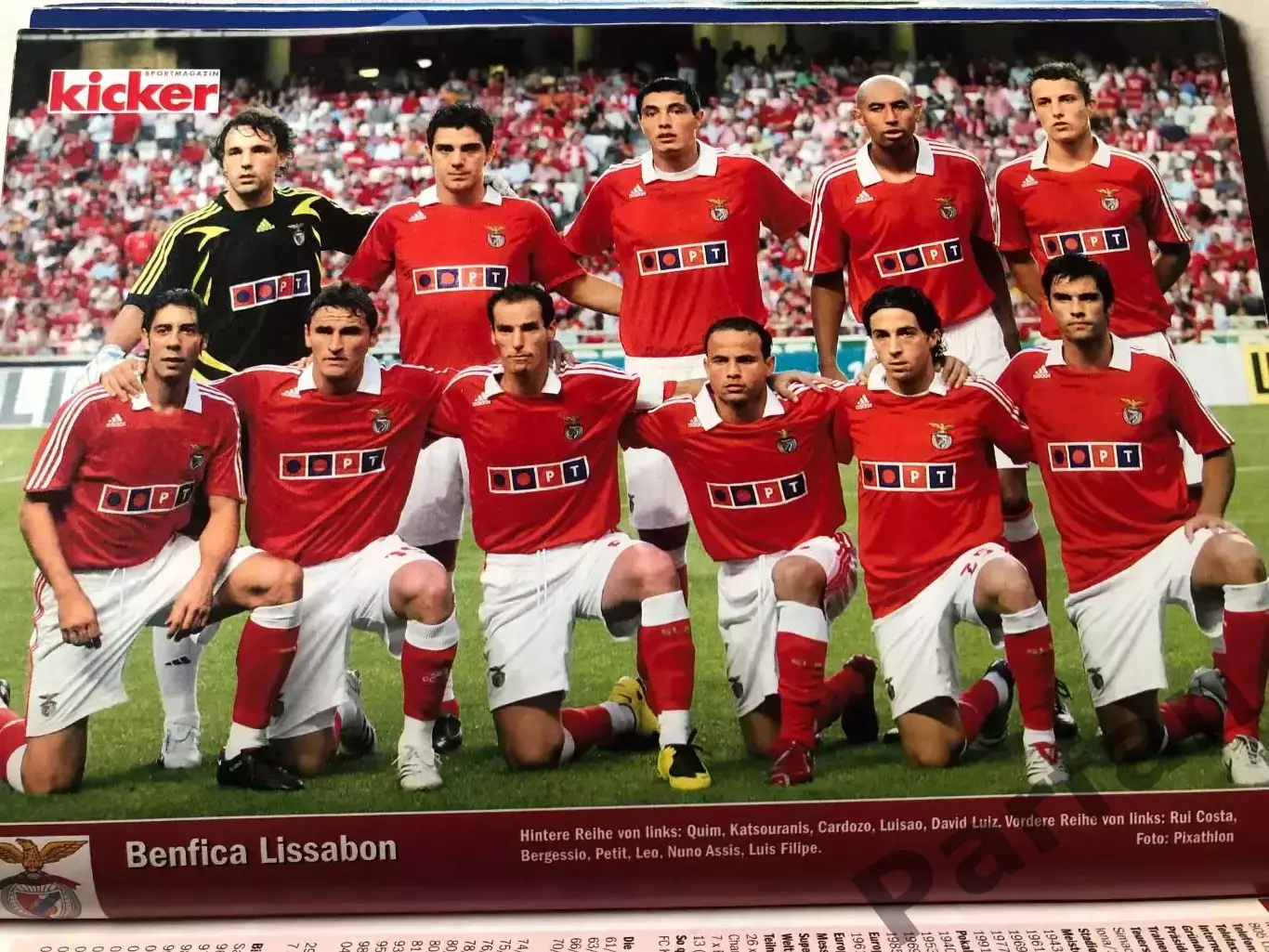 Футбол Журнал Kicker Champions league Спецвипуск 2007/08 4