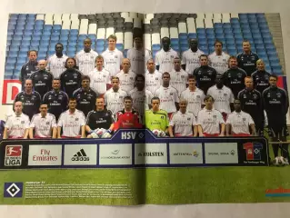 Voetbal international Постер Гамбург