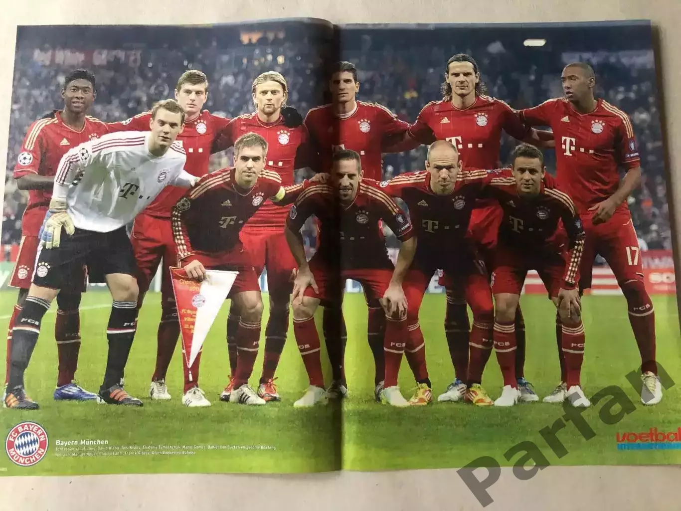 Voetbal international Постер Баварія 8