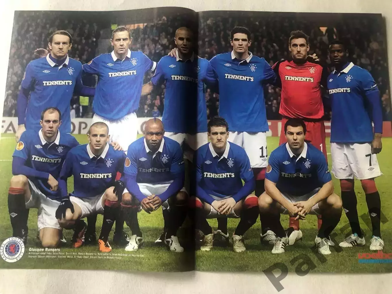 Voetbal international Постер Рейнджерс