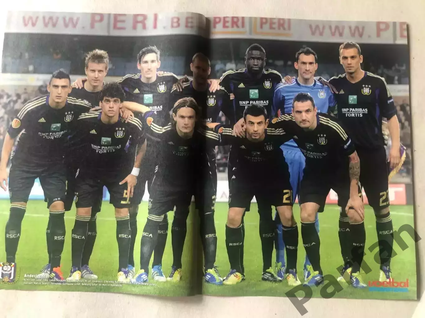 Voetbal international Постер Андерлехт