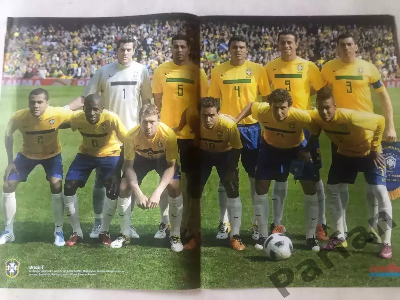 Voetbal international Постер Бразилія 7