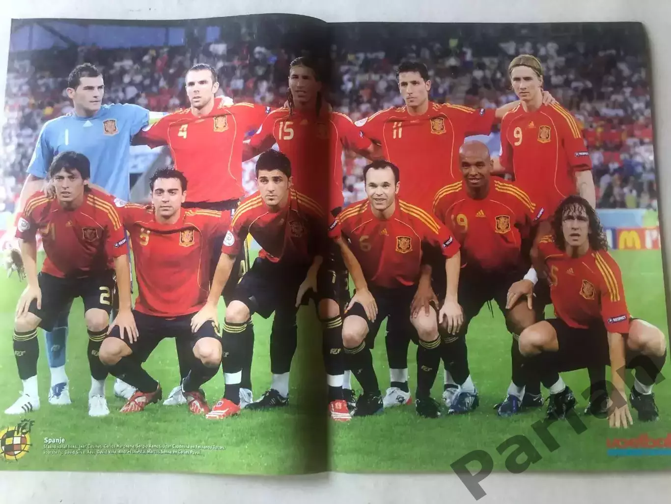 Voetbal international Постер Іспанія