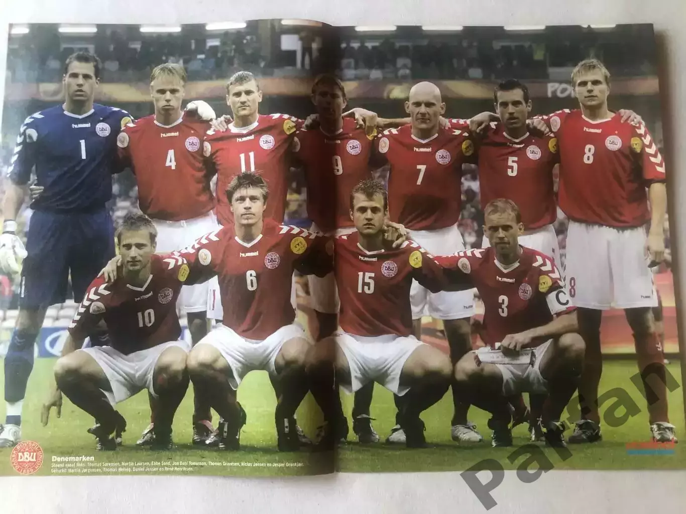 Voetbal international Постер Данія