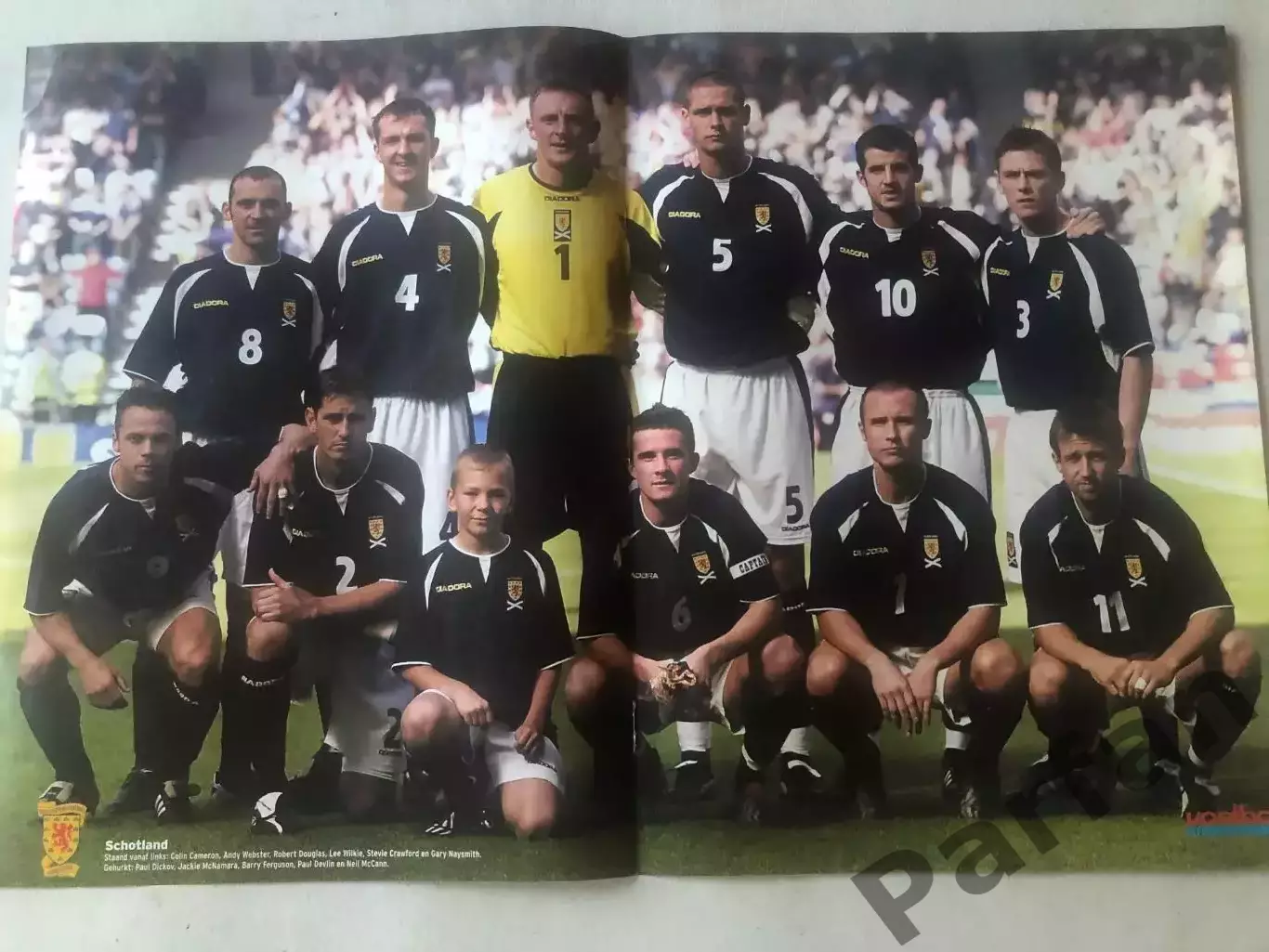 Voetbal international Постер Шотландія