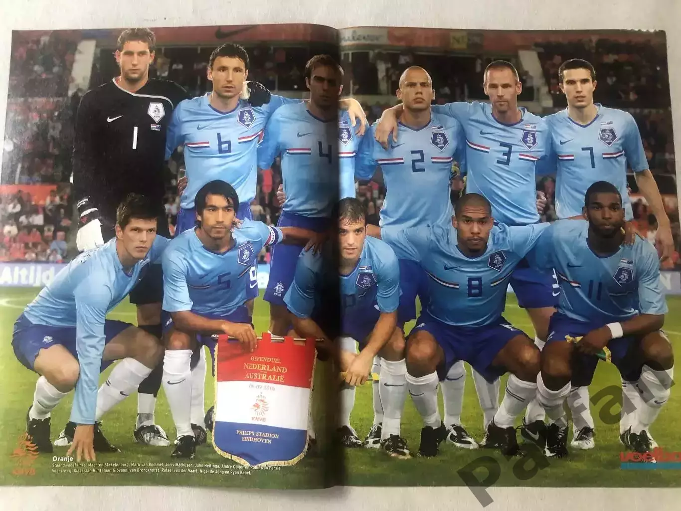 Voetbal international Постер Голландія 2