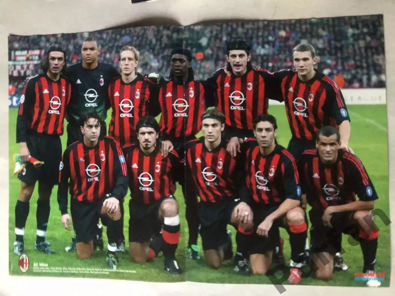 Voetbal international Постер Мілан 3