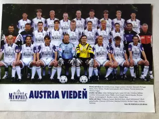 Fotbal Постер Аустрія