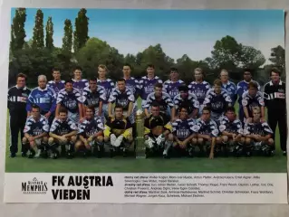 Fotbal Постер Аустрія