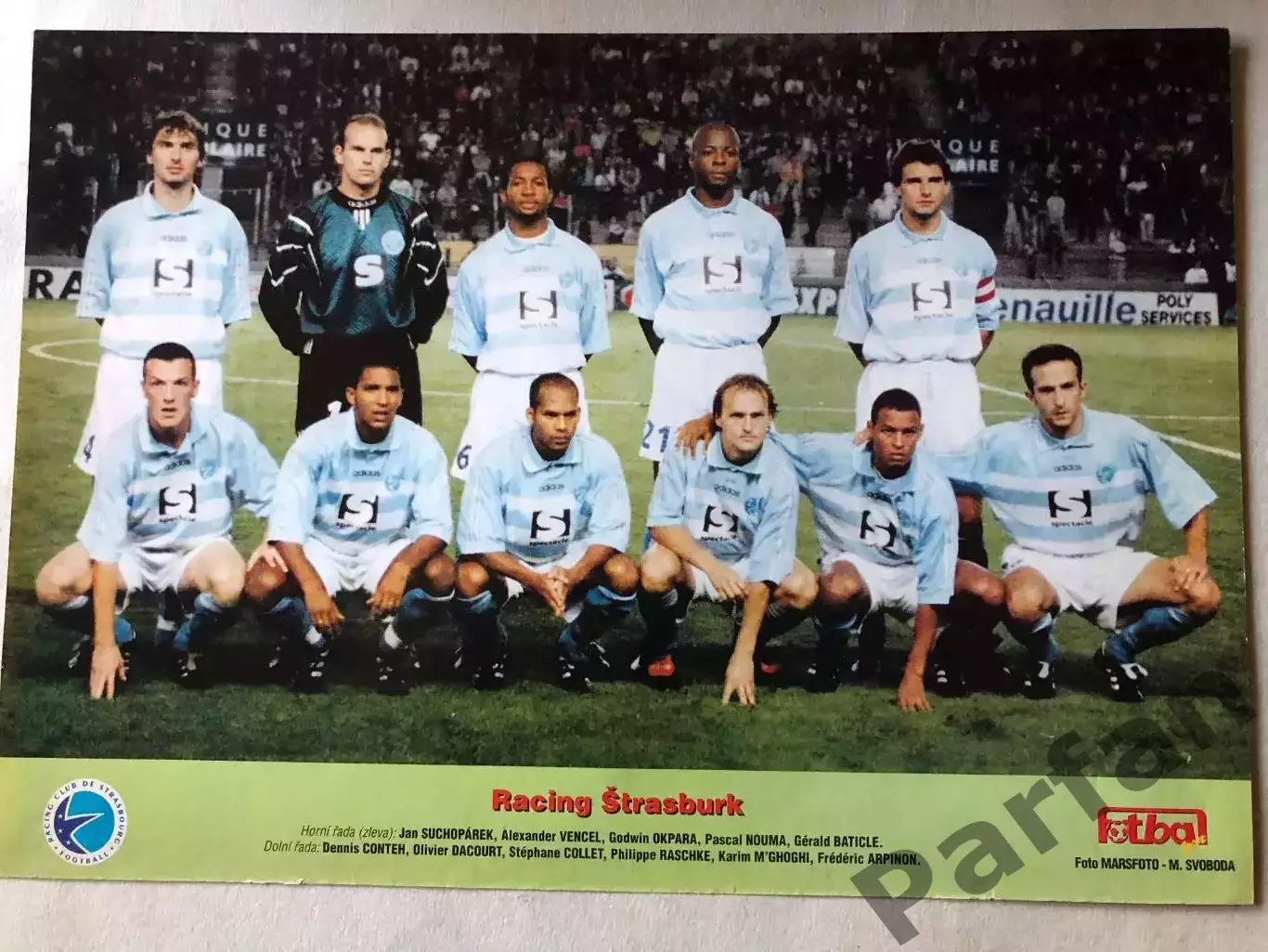 Fotbal Постер Страсбург