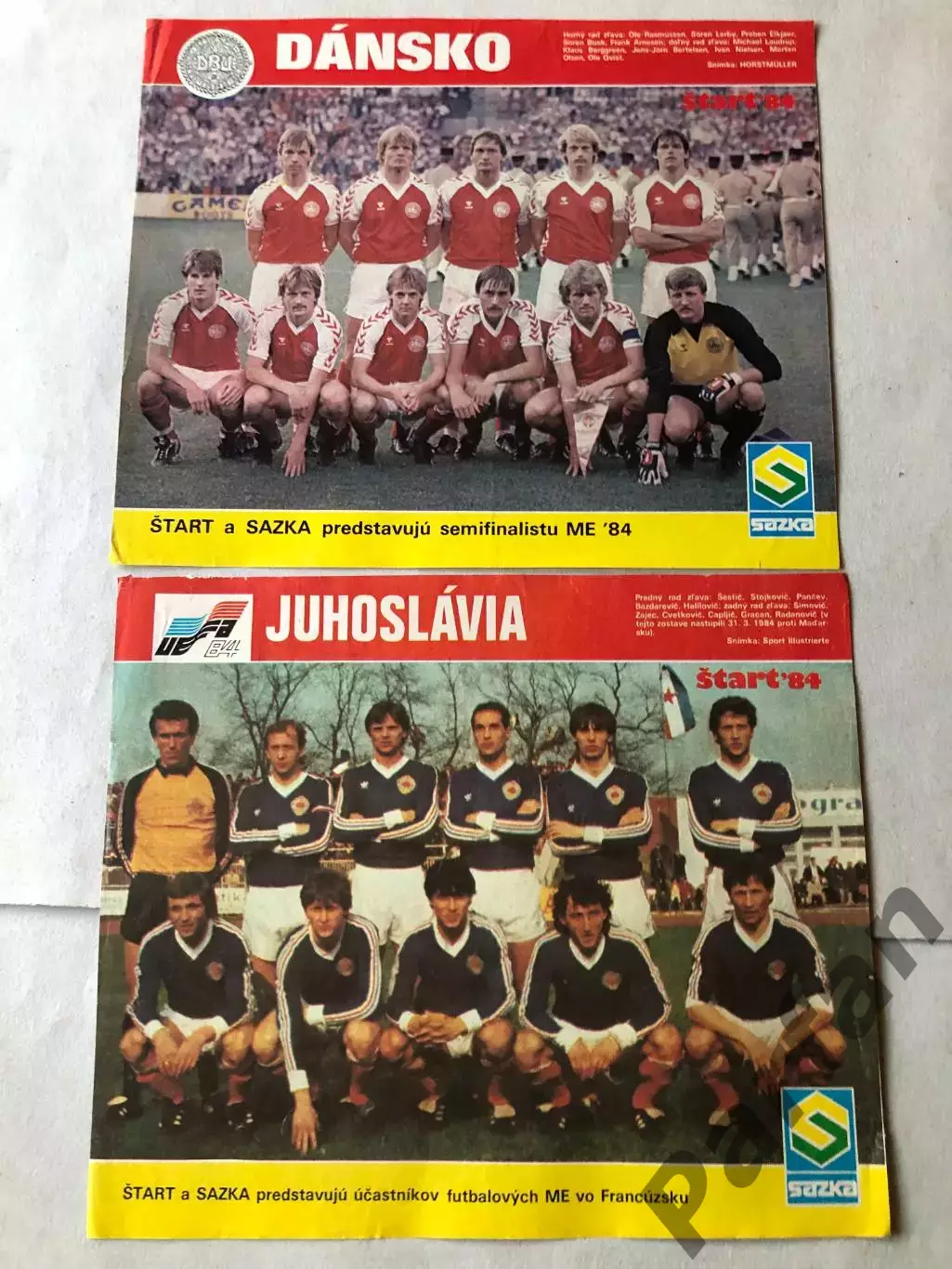 Start/Старт Постери Чемпіонат Європи 1984
