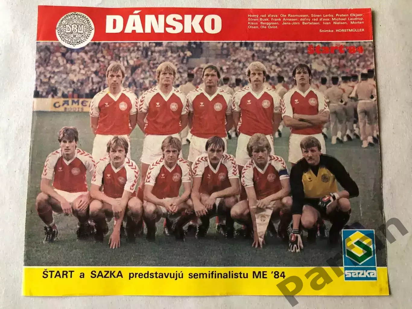 Start/Старт Постер Данія 1984