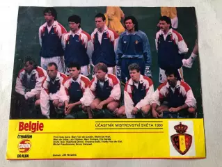 Stadion постер Бельгія 1990