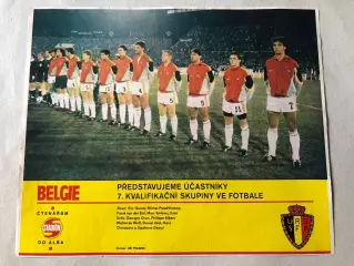 Stadion постер Бельгія 1990