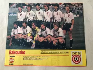 Stadion постер Австрія 1990