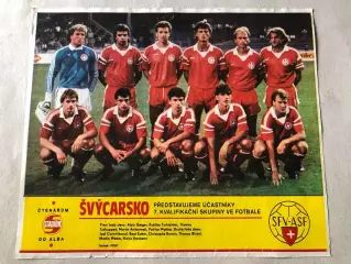 Stadion постер Швейцарія 1990