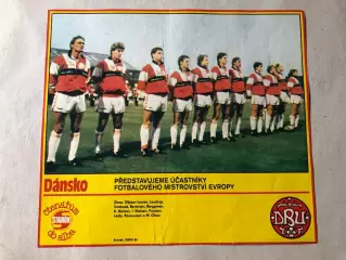 Stadion Постер Данія 1988