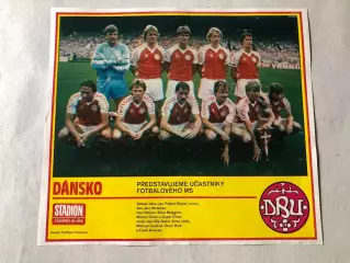 Stadion Постер Данія 1986