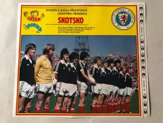 Stadion Постер Шотландія 1982
