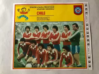 Stadion Постер Чилі 1982