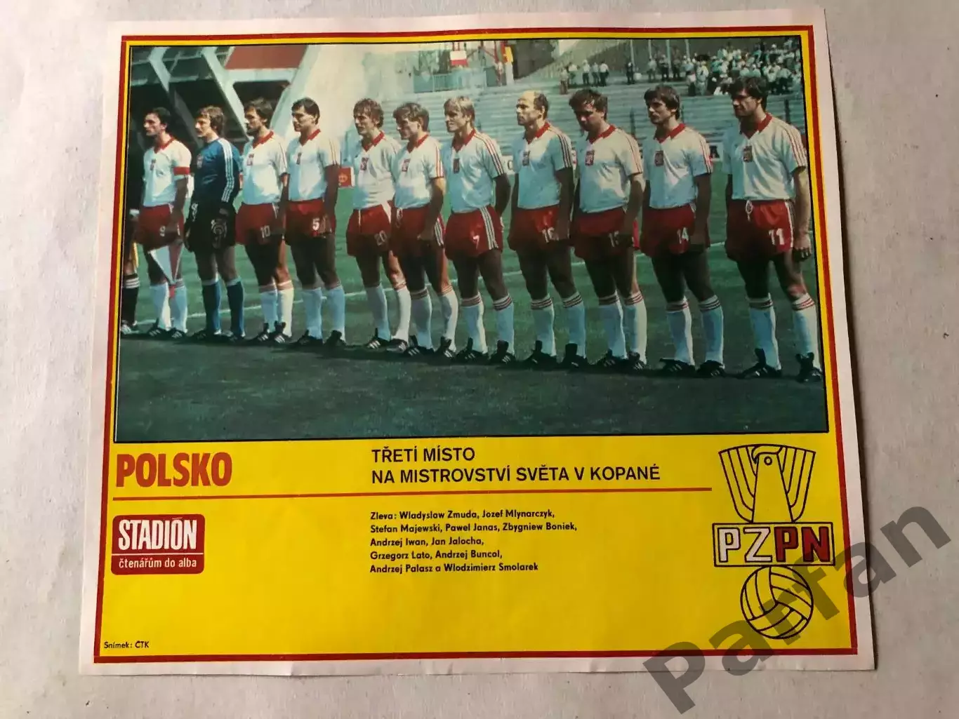 Stadion Постер Польща 1982