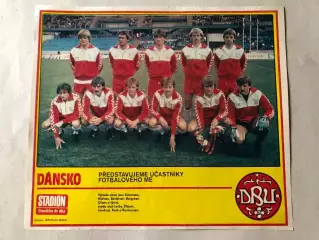 Stadion постер Данія 1984