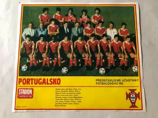 Stadion постер Португалія 1984