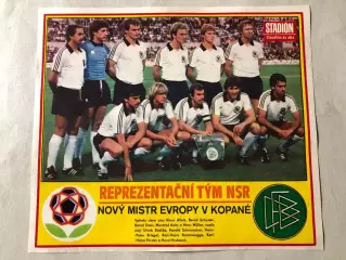 Stadion Постер ФРН 1980 Чемпіон Європи
