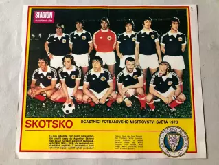 Stadion Постер Шотландія 1978
