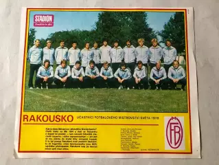 Stadion Постер Австрія 1978