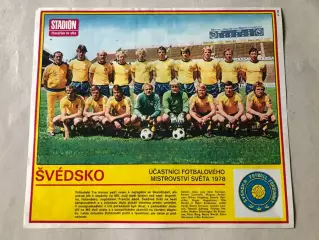 Stadion Постер Швеція 1978