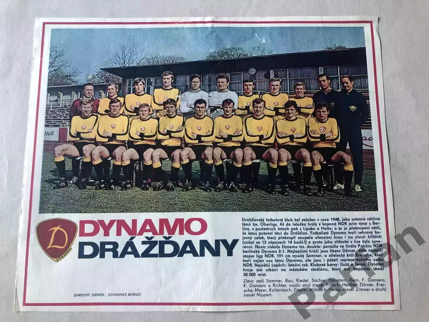 Stadion Постер Динамо Дрезден 1