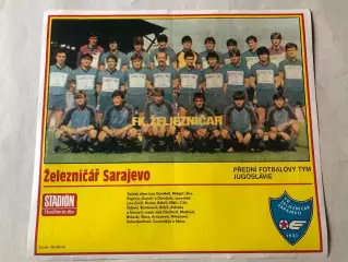 Stadion Постер Желєзнічар Сараєво
