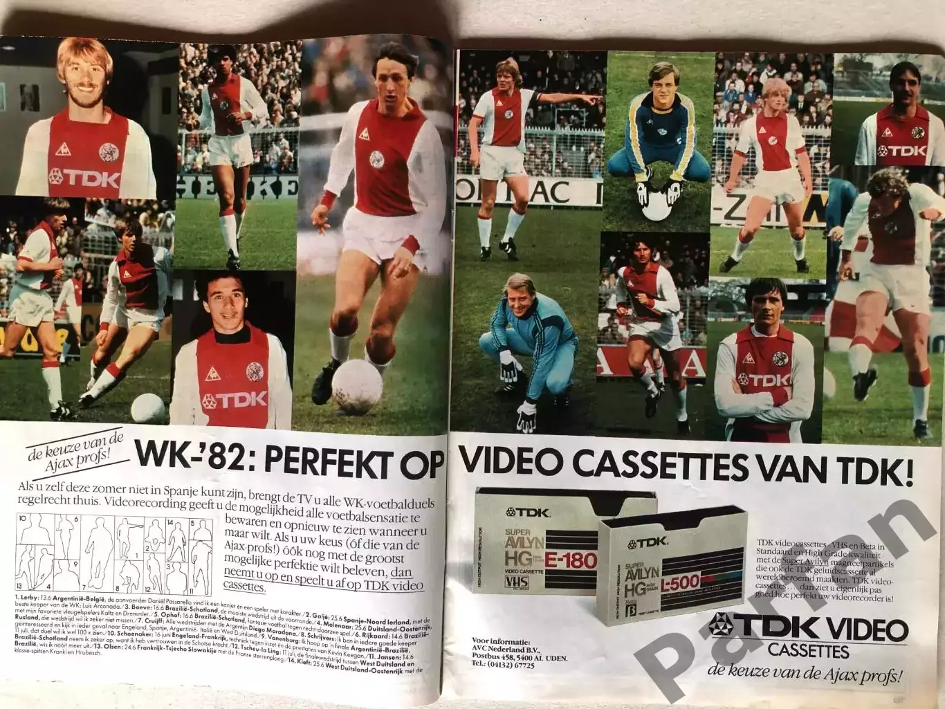 Voetbal international 1982 1