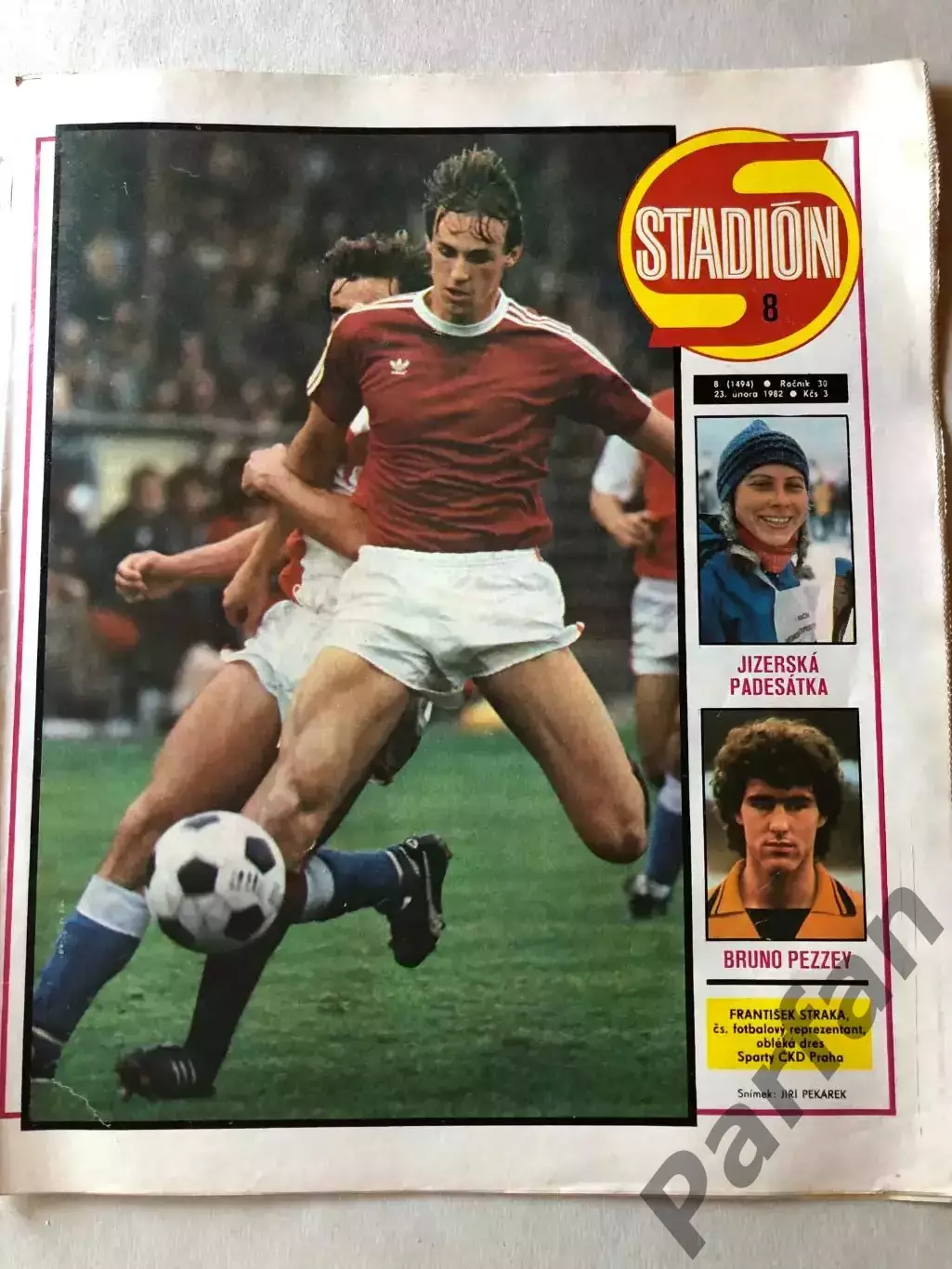 Stadion 1982 №8 постер Пеццай