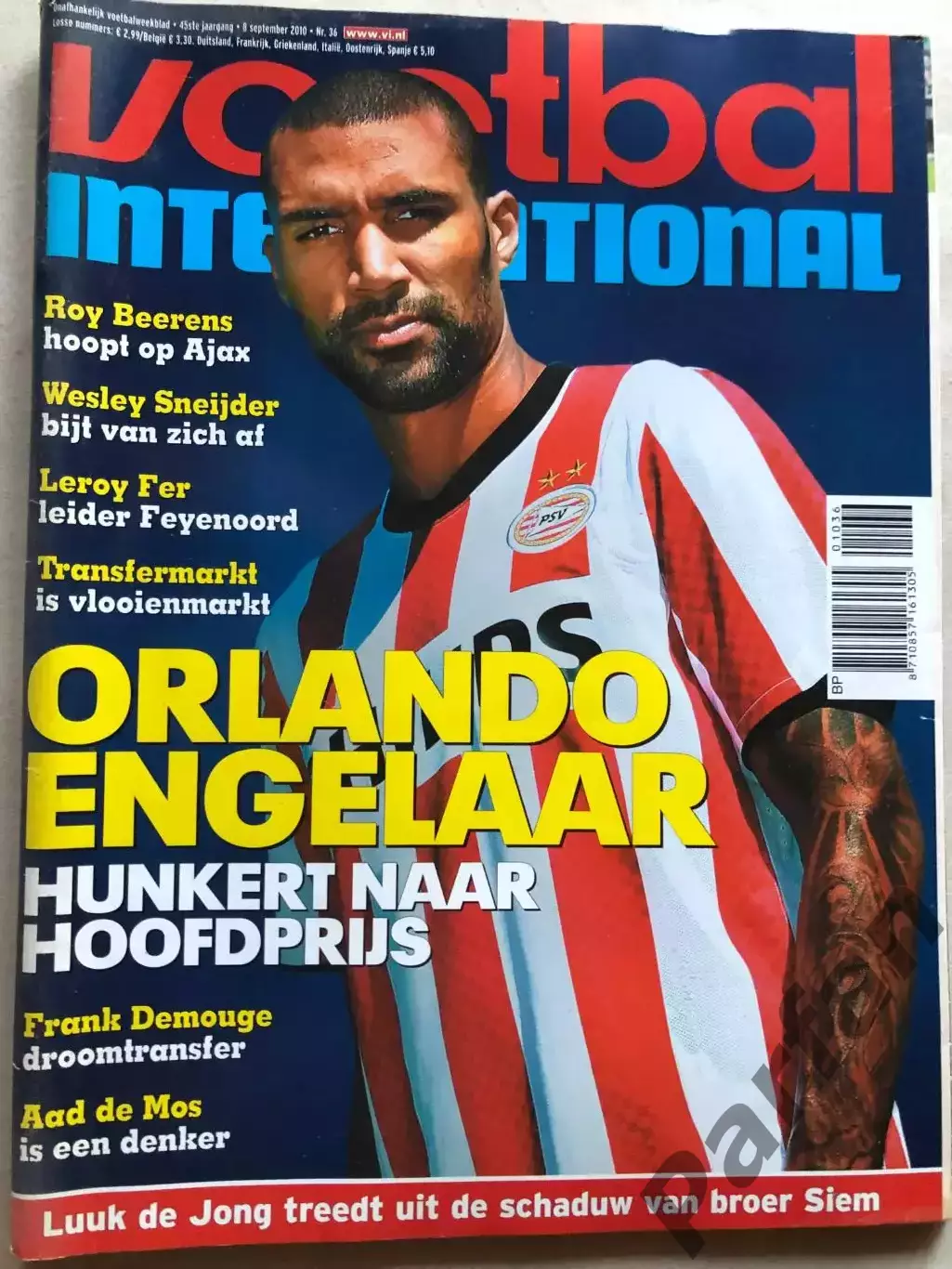 Voetbal international 2010 №36 Голландія