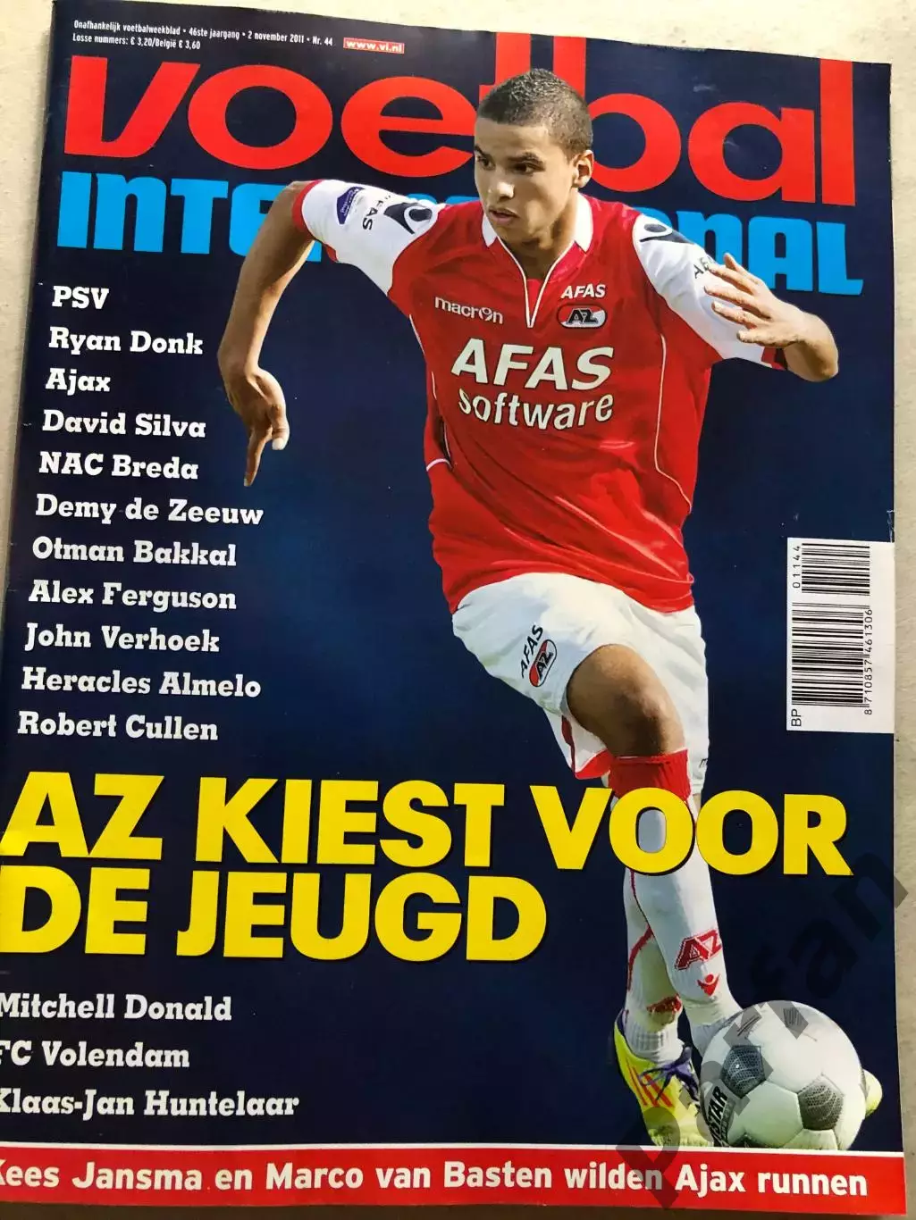 Voetbal international 2011 №44