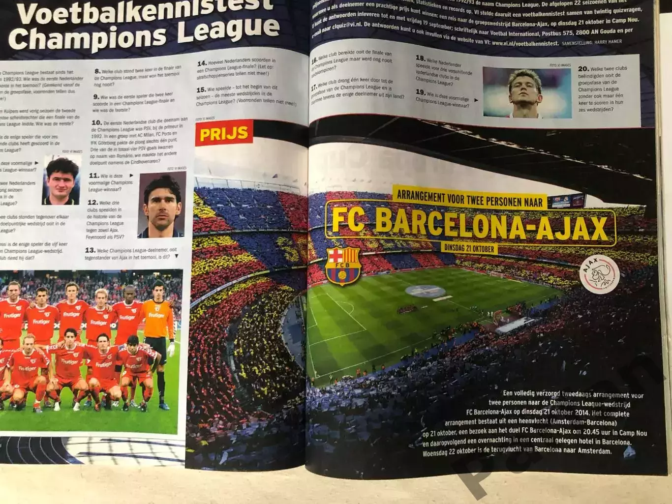 Voetbal international 2014 №37 Ліга Чемпіонів 5