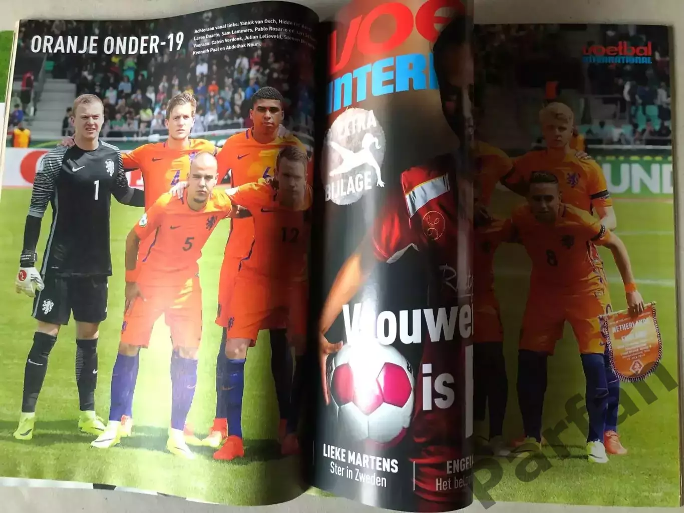 Voetbal international 2016 №29 Голландія U-19 1