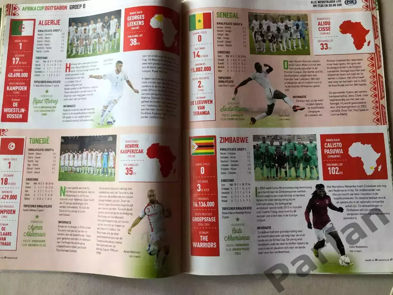 Voetbal international 2017 №2 Кубок Африки 2